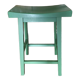 High stool bar green wood