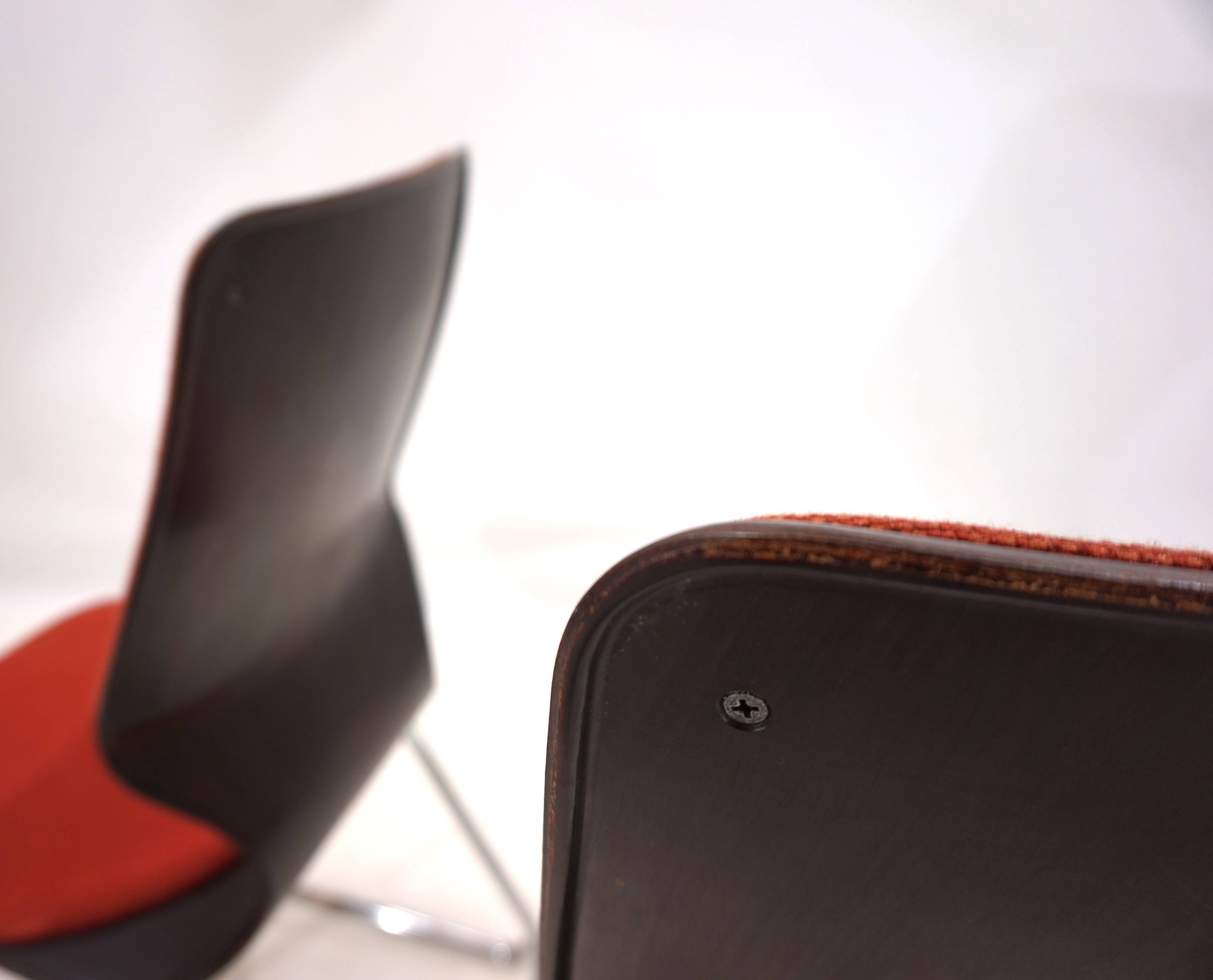 Flötotto set of 2 Pagwood chairs by Elmar Flötotto