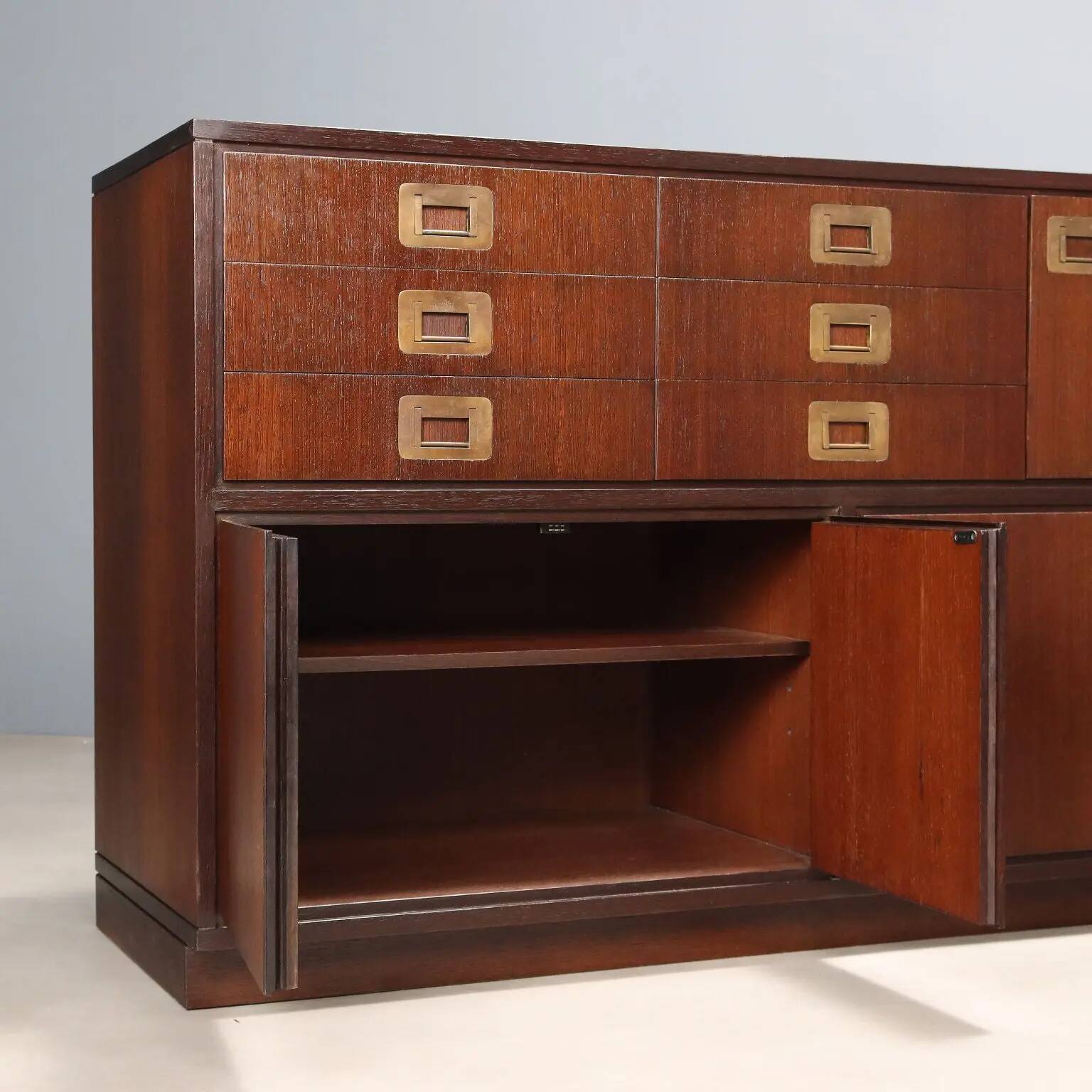 Vintage Brugnoli buffet design by Ico Parisi, Italy, 1960s.