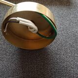 Copper wall lamp for artwork