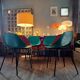 Suite of 5+1 shell chairs Pierre Guariche 1960