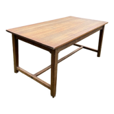 Table de ferme vintage chêne massif 6-8 personnes