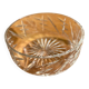 Chiseled crystal salad bowl