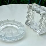Lalique two ashtrays