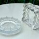 Lalique two ashtrays