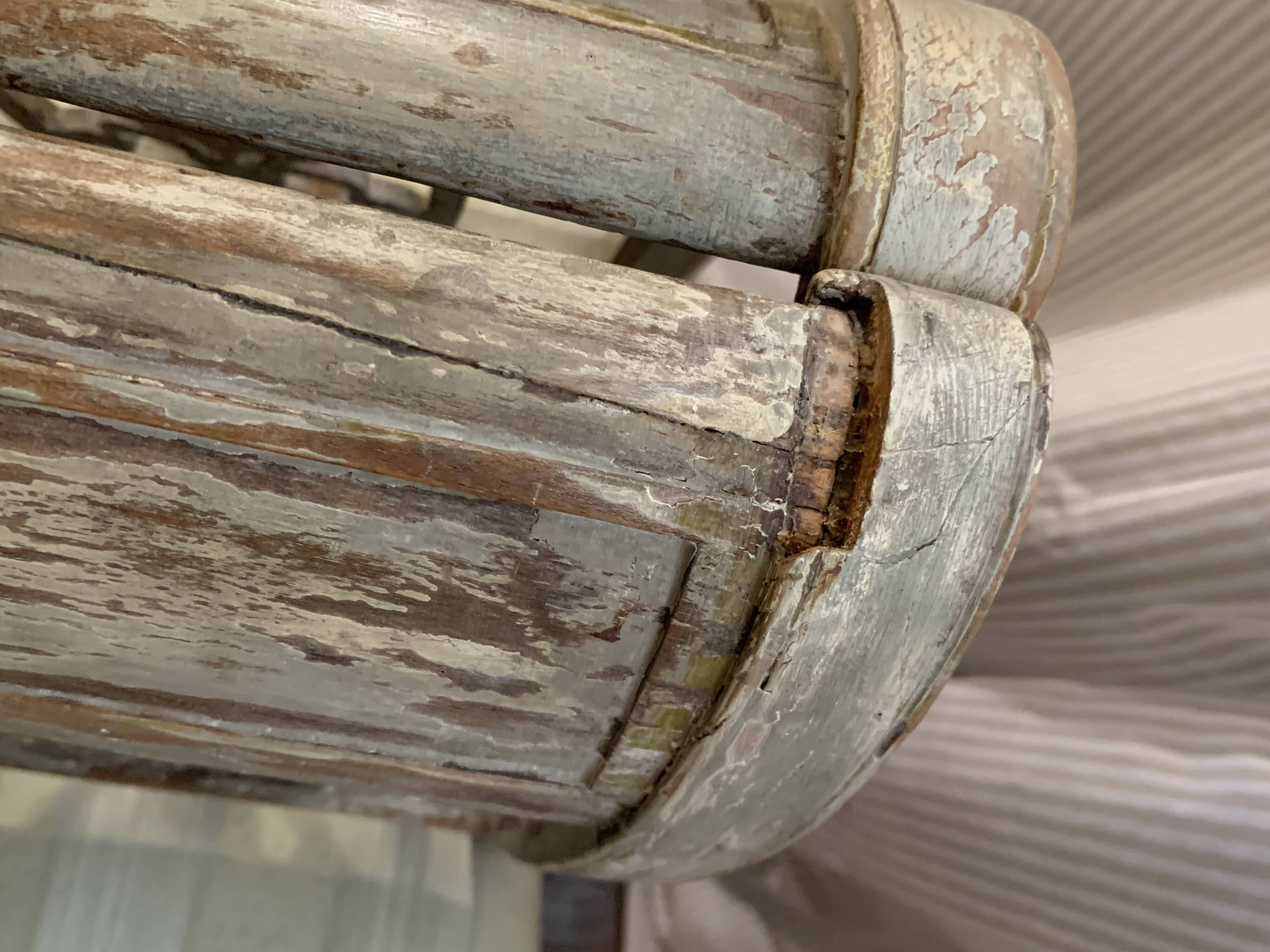 Pair of Directoire chairs