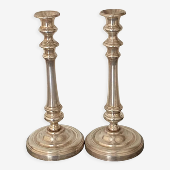 Pair of candle holders