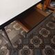 Table en formica blanc