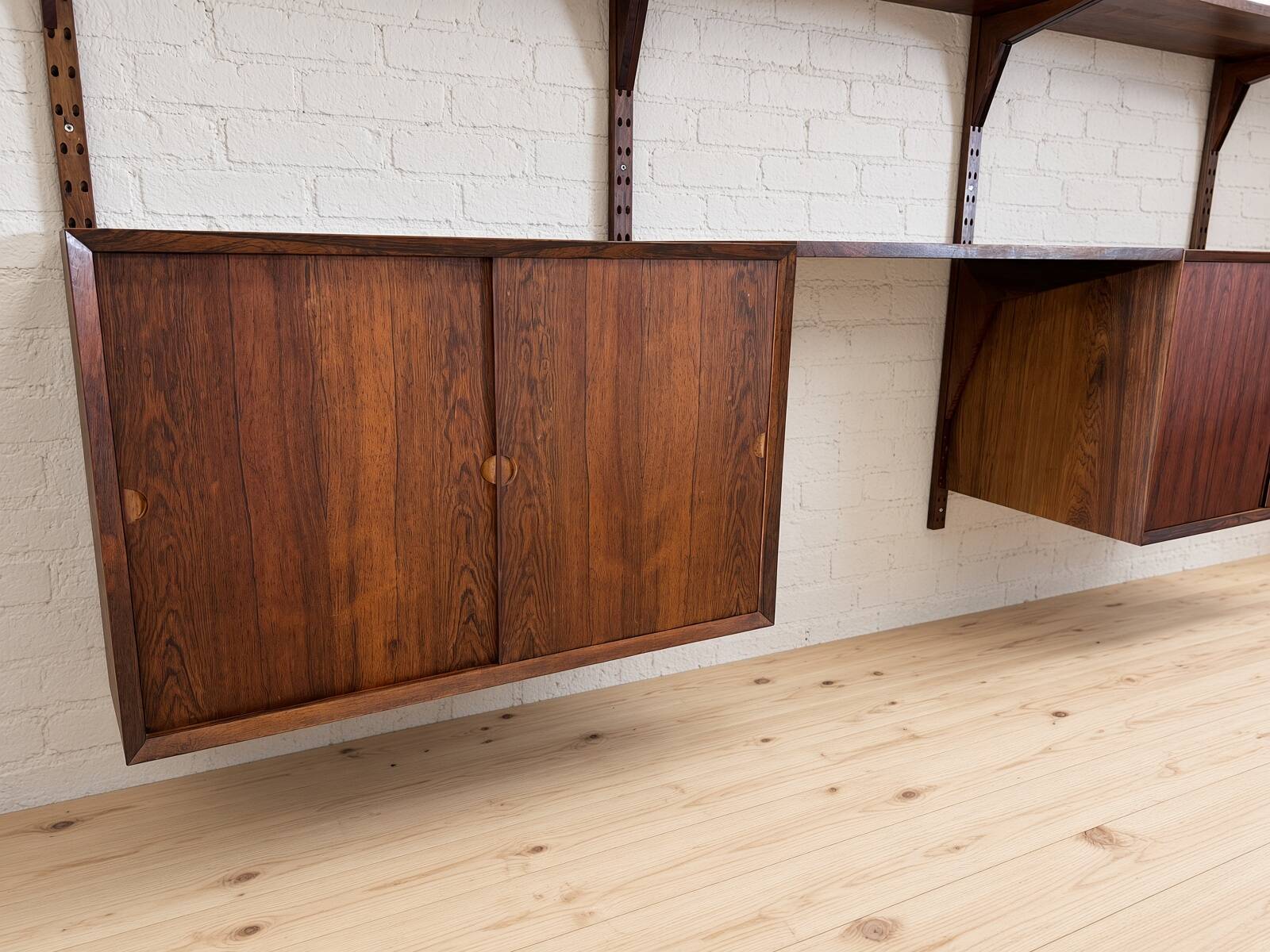Rosewood Wall System by Poul Cadovius For Cado, 1960s.