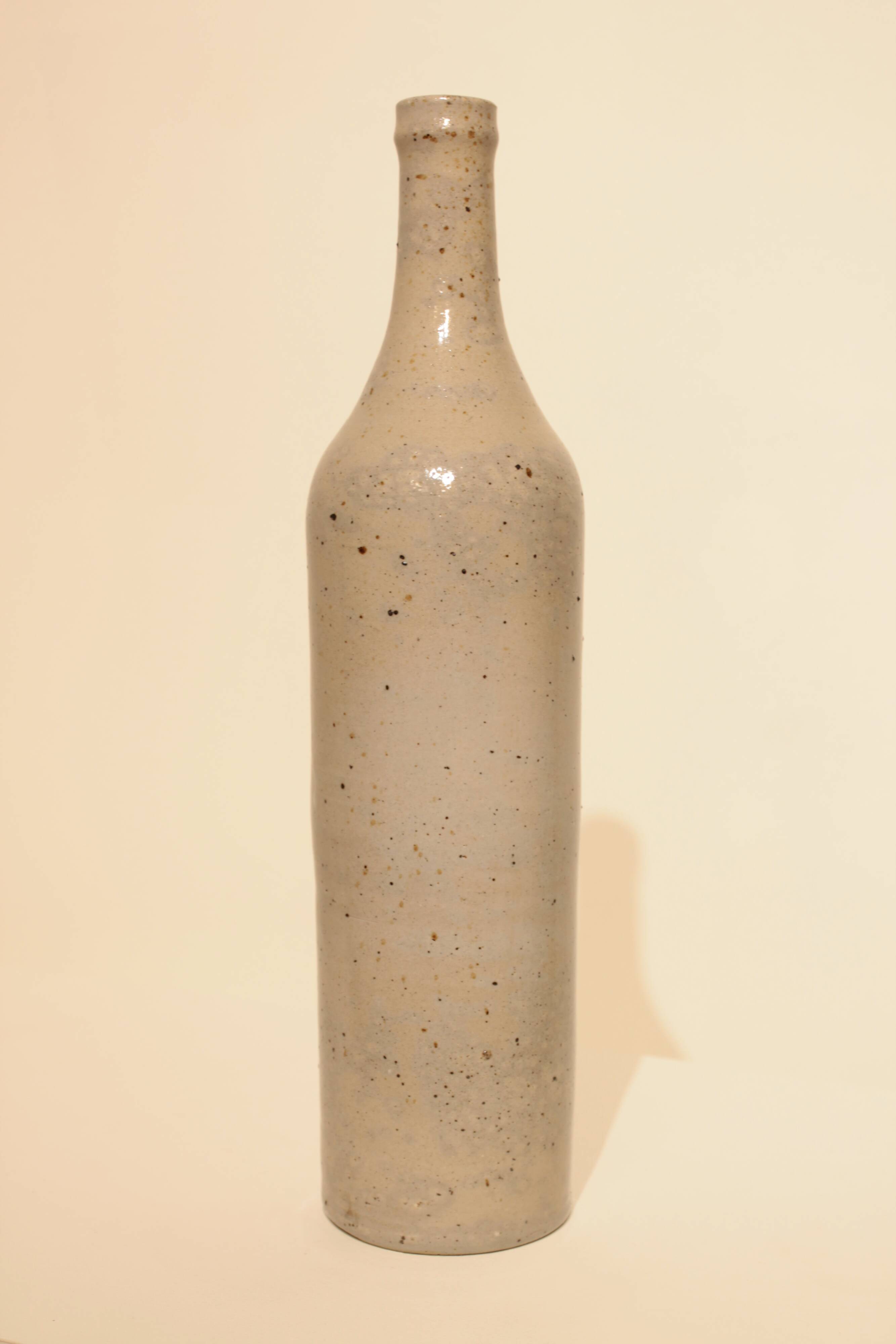 Large bottle vase by Roland Zobel, Les Cyclades, Anduze