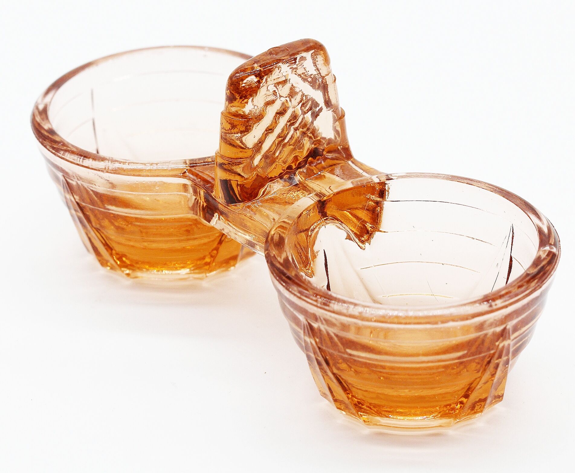 Vintage glass salt shaker