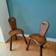Pair of Brutalist Chairs