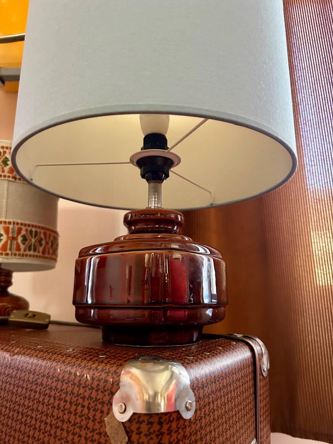 Vintage ceramic lamp 60'