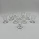 Set of 10 Crystal Liqueur Glasses from Baccarat – Argentina Model, 1940