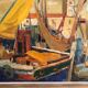 Painting Marine Guy Jeanjean 1966