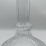 Round italian glass carafe