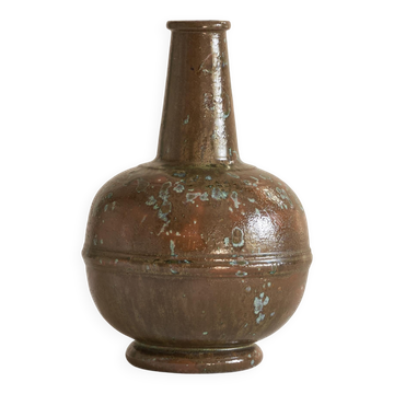Glazed stoneware vase from the 1930s