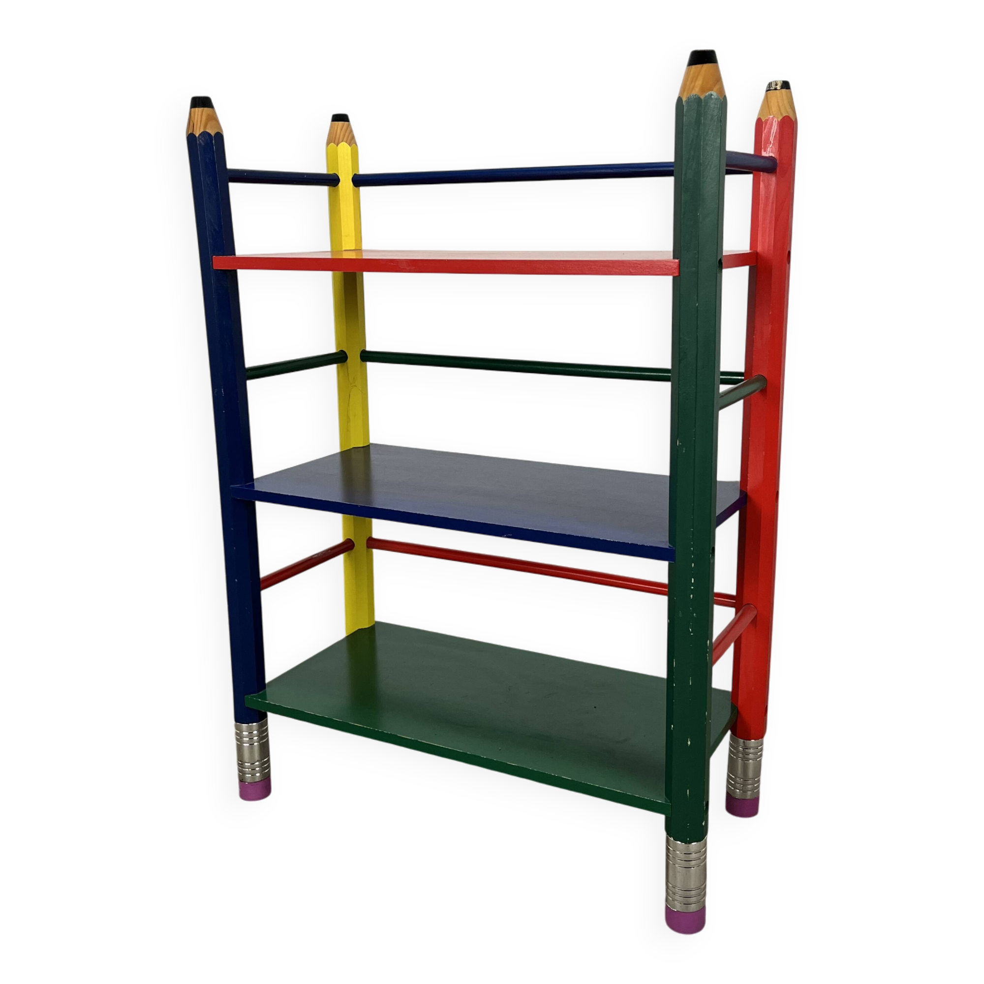 Etagère crayon style Pierre Sala pour enfants