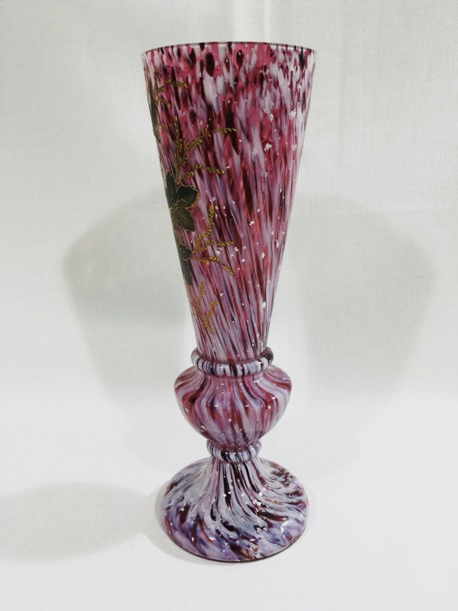 Vase en cristal de Clichy