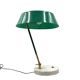 Mid-century green table lamp, Stilux Milano Italy, 1960s