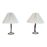 Paire de lampes “Kip-Lamp” par Kaare Klint pour Le Klint, années 1940