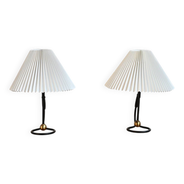 Pair of “Kip-Lamp” lamps by Kaare Klint for Le Klint, 1940s