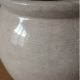 Vase garden pot glazed stoneware with two handles