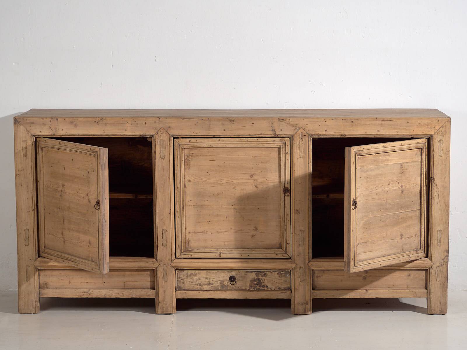 Large antique three-door sideboard (circa 1900) #38