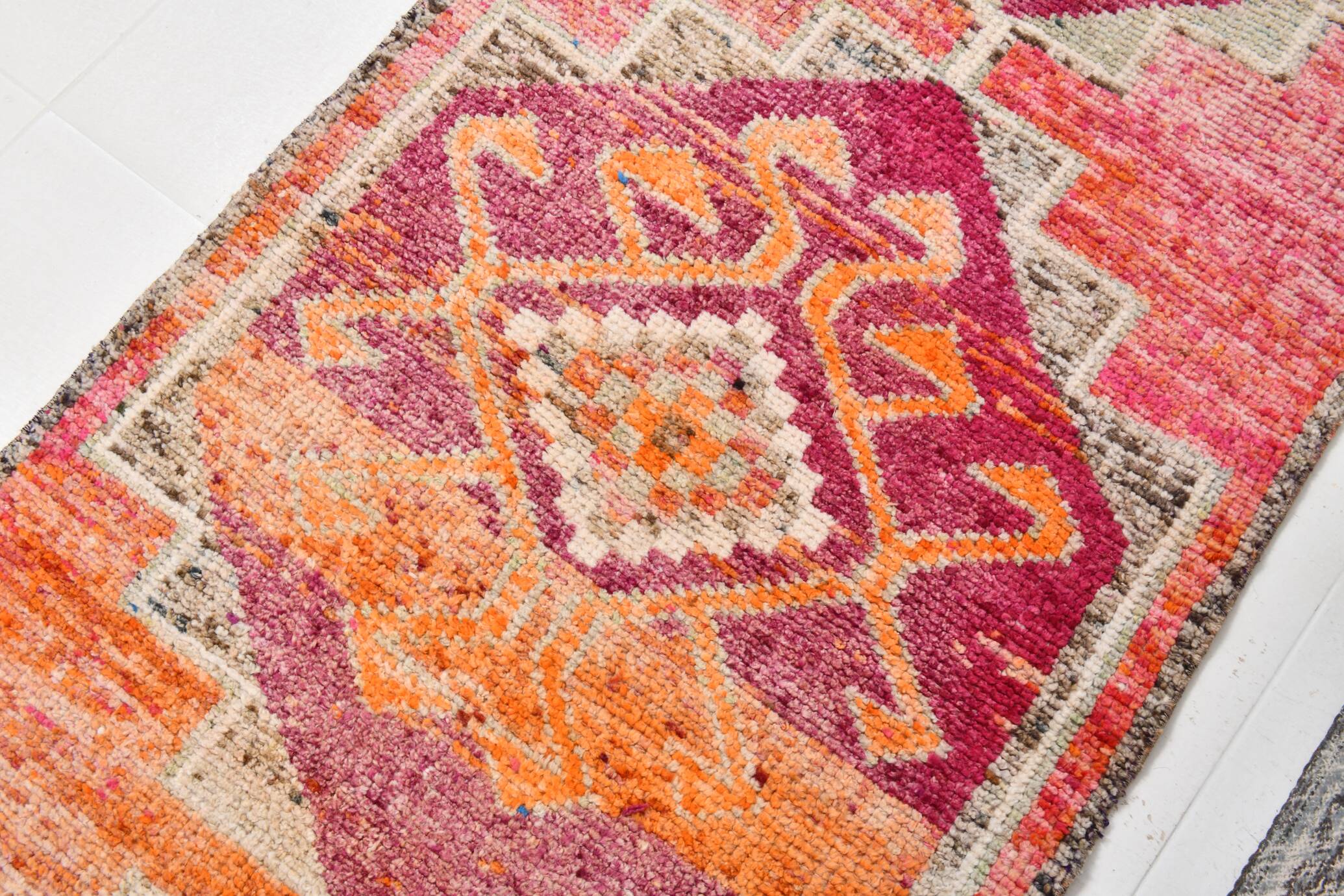 3x11 Rugs For Kitchen Vintage Runner Rug, 96x334Cm