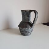 Terracotta vase by Spanish artist Joaquim Almeda Ferre / 1970 / ceramic / vintage / Mid-Century / 20th century