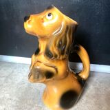 Ceramic dog pitcher