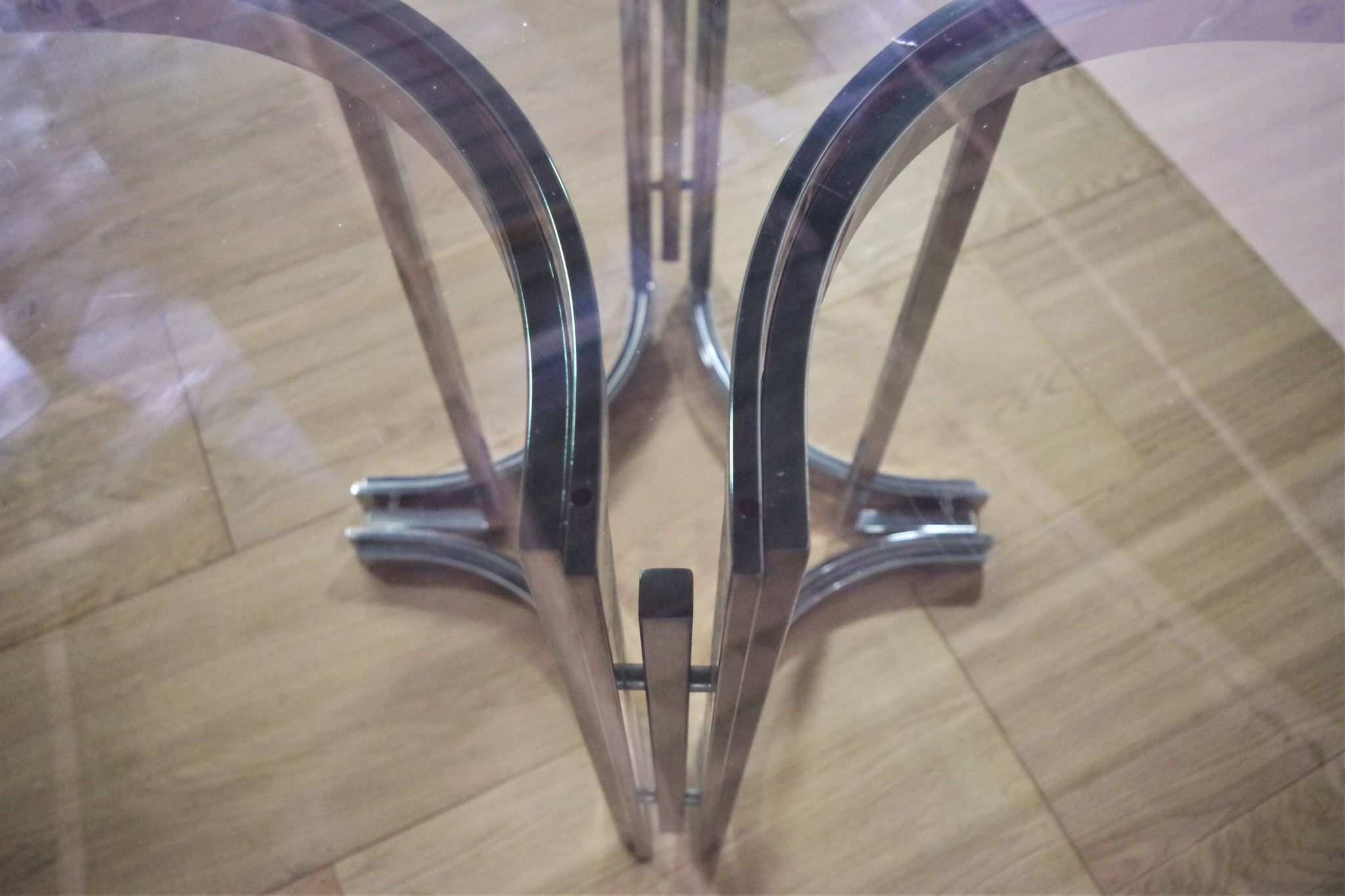 Dining room table and 6 chairs by Alessandro Alpizzi, 1970s, Set of 7