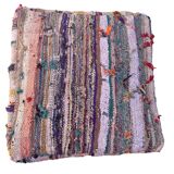 Pair of Moroccan poufs