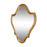 Miroir en bois doré