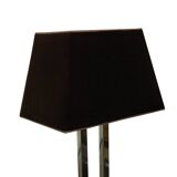 Lampadaire design Eichholtz Arlington en acier inoxydable avec base en granit 152 cm