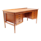 Sculpted 1960s Danish Desk in Teak by Svend Aage Madsen