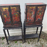 Pair of 19th-century Chinese cabinets