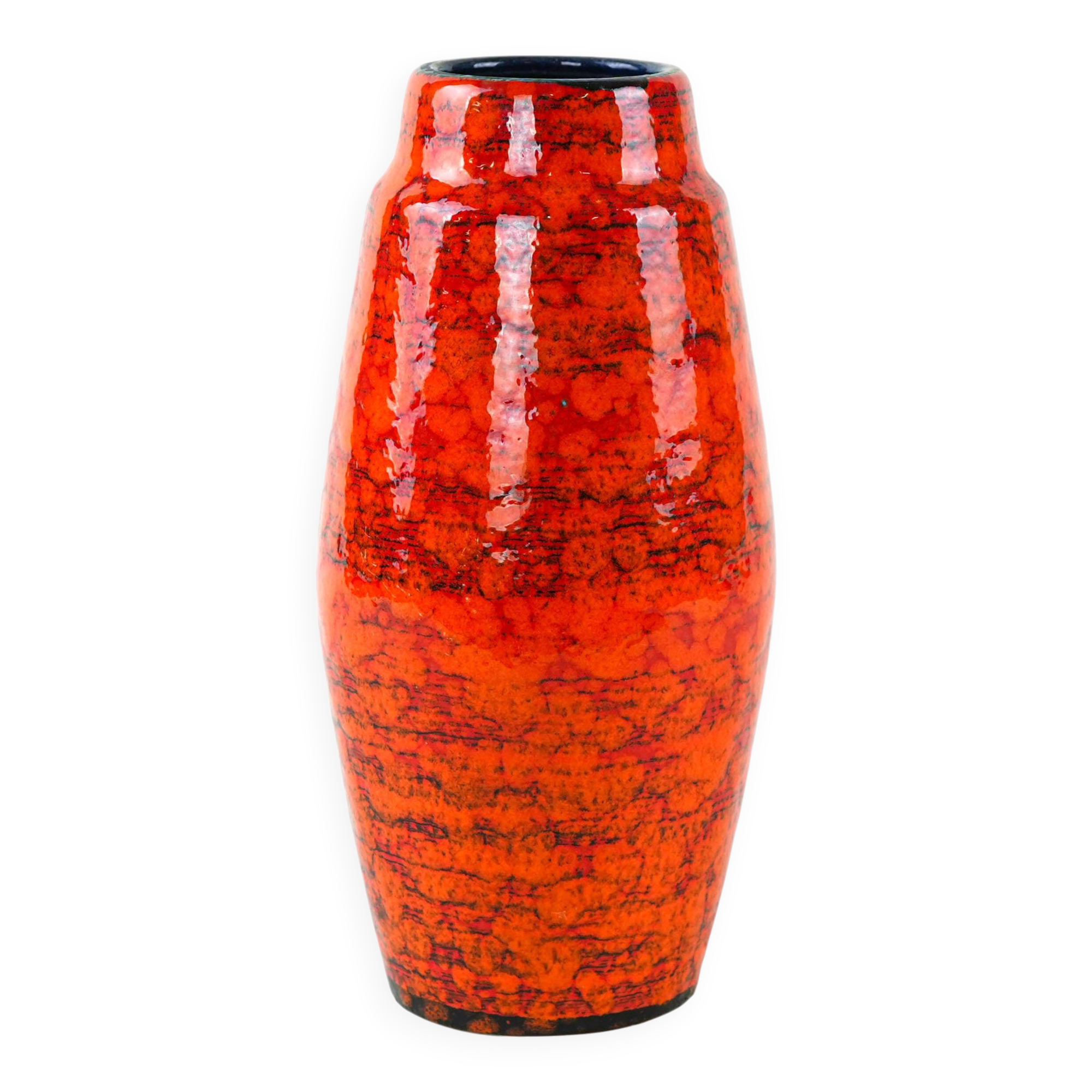 Ceramic vase, German design, 1960s, made in West Germany