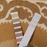 Hand-knotted rug Turkish vintage 127x136 cm