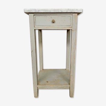 Billot furniture wood and marble furniture width 47 cm