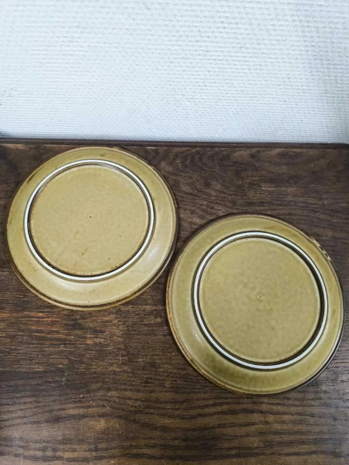 Set of 6 flat plates Langenthal