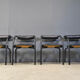 Postmodern dining chairs, 1980s, set of 4