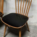 Lot de deux chaises vintage Baumann Sonate 1960