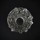 Unsigned Lalique Bacchantes vase in clear crystal, mid-20th century
