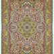 Pure silk Egyptian oriental carpet - : 1.50 X 2.20 meters. Handmade - silk on silk