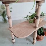 Etagère en bois ancienne - poncée