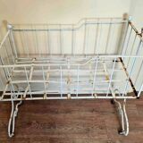 Napoleon III Cradle In Painted Iron