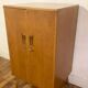 Vintage wardrobe with compass feet