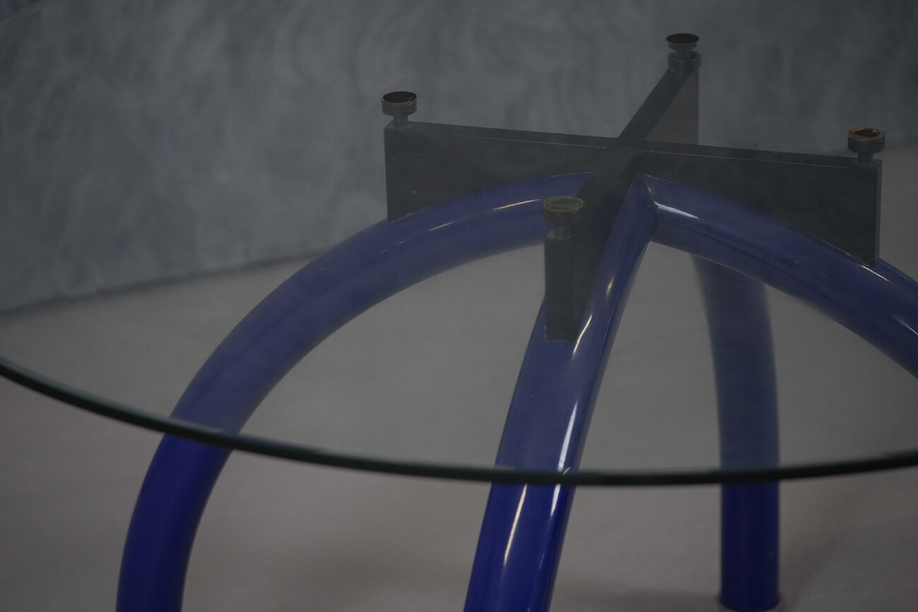 Post-modern Spyder table by Ettore Sottsass for Knoll, Italy, 1980s