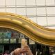 Mirror restoration 200x140 gilded with gold